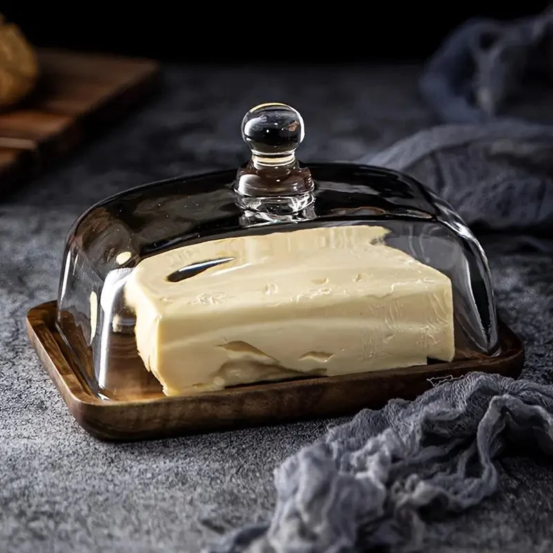 Boterdoos van Hout en Glas – ButterElegance