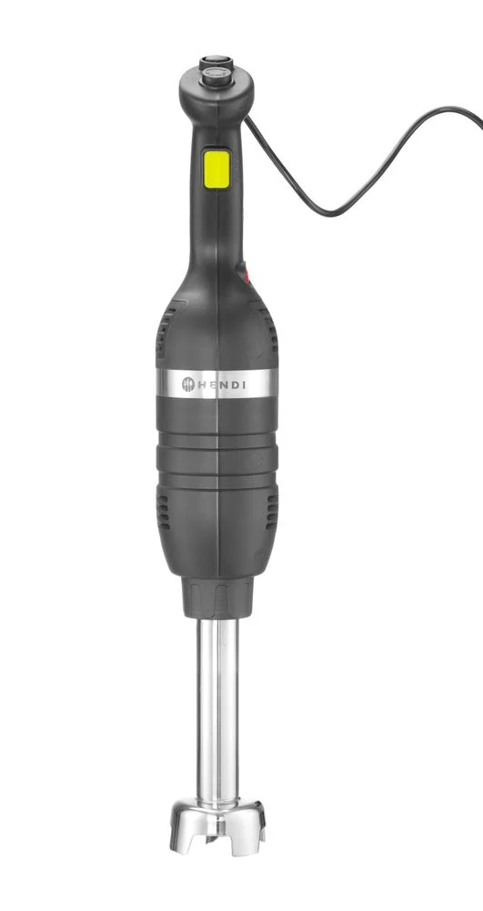 HENDI Stabmixer 350 mit variabler Geschwindigkeit und 250 mm langem Stab – 230 V / 350 W – Schwarz – 100 × 666 mm