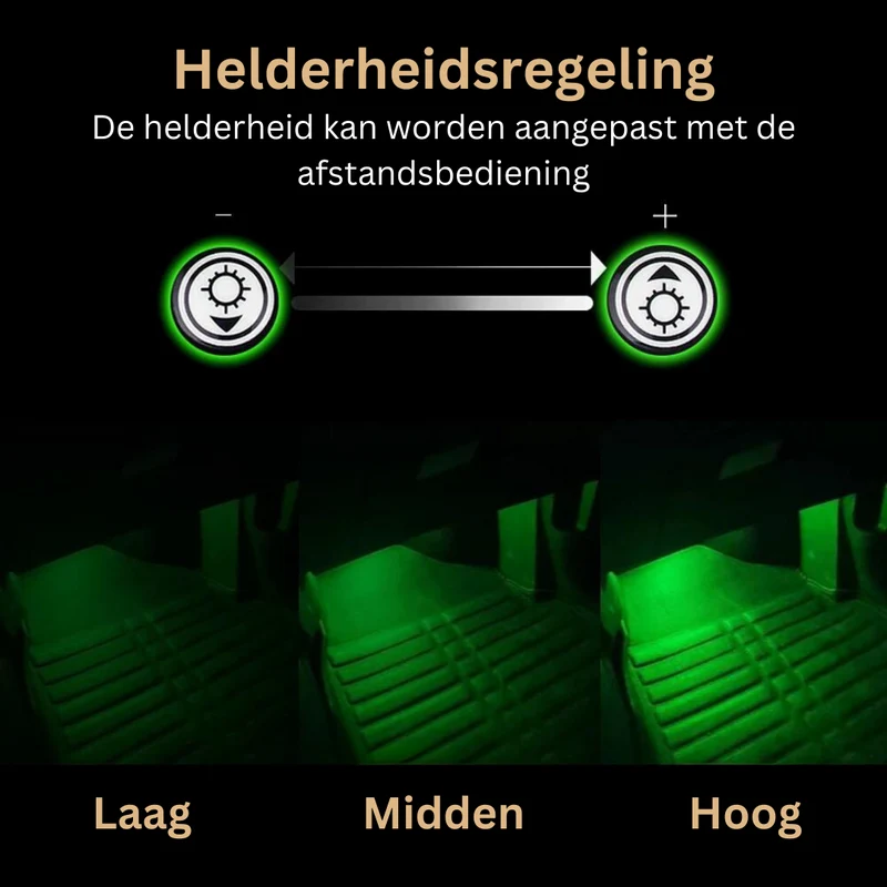 Atmosferische Auto-LED-Verlichting - GlowRide