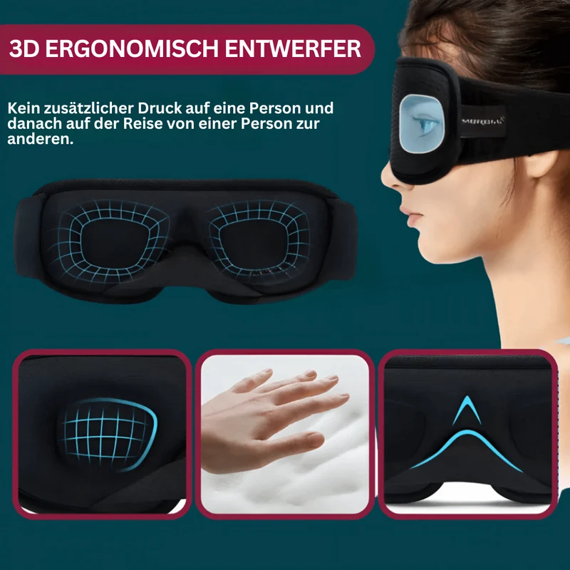Ergonomische Slaapmasker - CloudDreamer