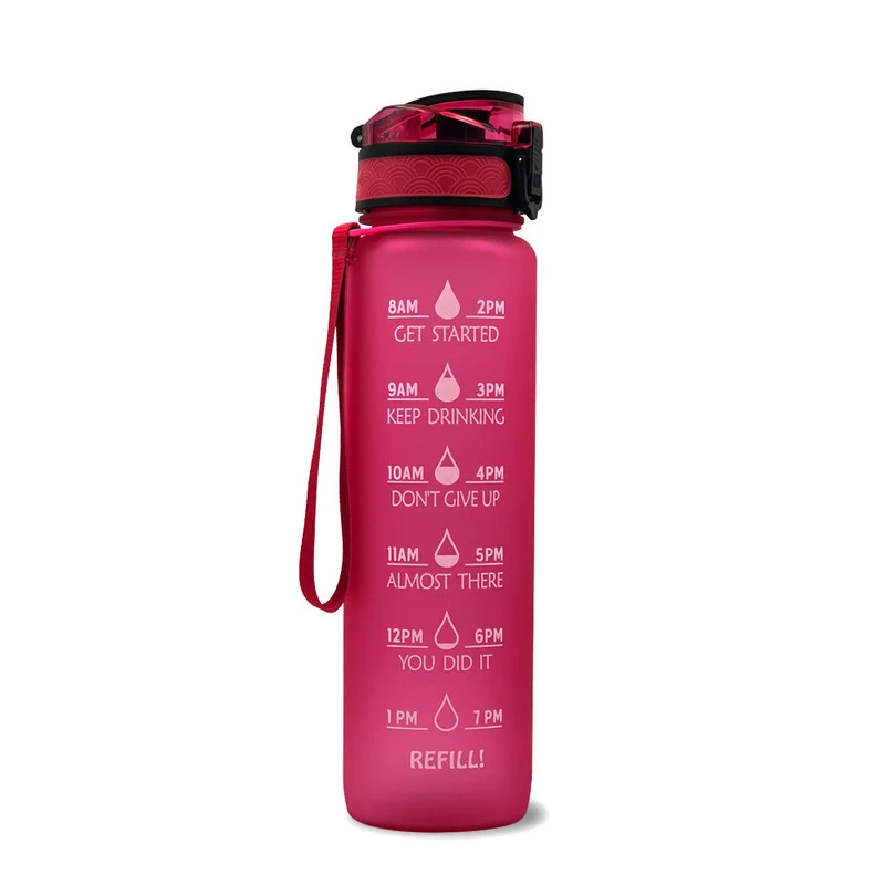 Waterfles met tijdmarkeringen – HydraHero