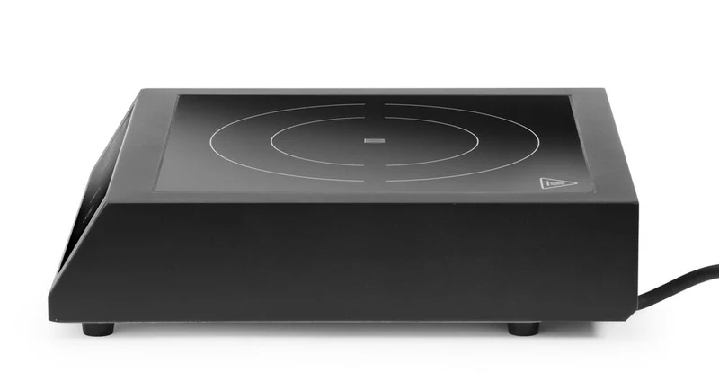 HENDI Induktionsherd 3500 D XL – 230 V / 3500 W – Schwarz – 355 × 400 × H 100 mm