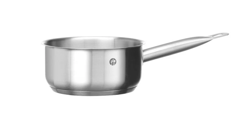 HENDI Set: Induktionskocher 3500 W + Stielkasserolle + Bratpfanne – 230 V / 3500 W – Schwarz – 320 × 395 × H 95 mm