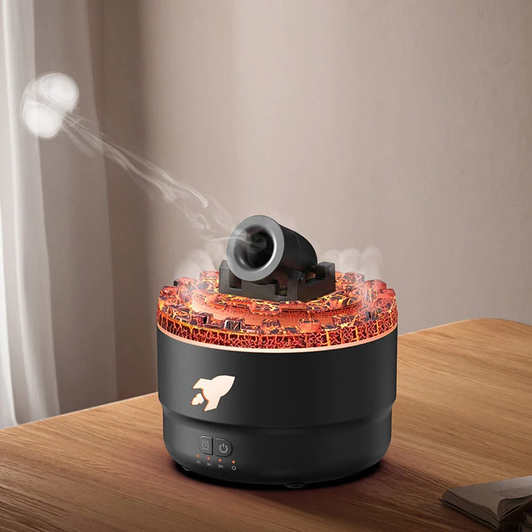 Aroma-diffuser en luchtbevochtiger met nachtlicht - LavaGlow