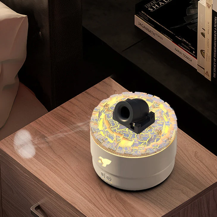 Aroma-diffuser en luchtbevochtiger met nachtlicht - LavaGlow