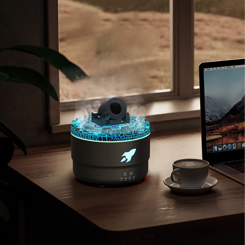 Aroma-diffuser en luchtbevochtiger met nachtlicht - LavaGlow
