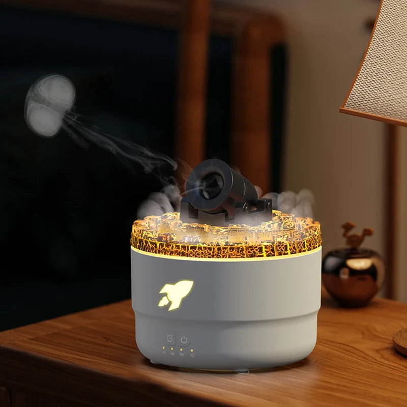 Aroma-diffuser en luchtbevochtiger met nachtlicht - LavaGlow