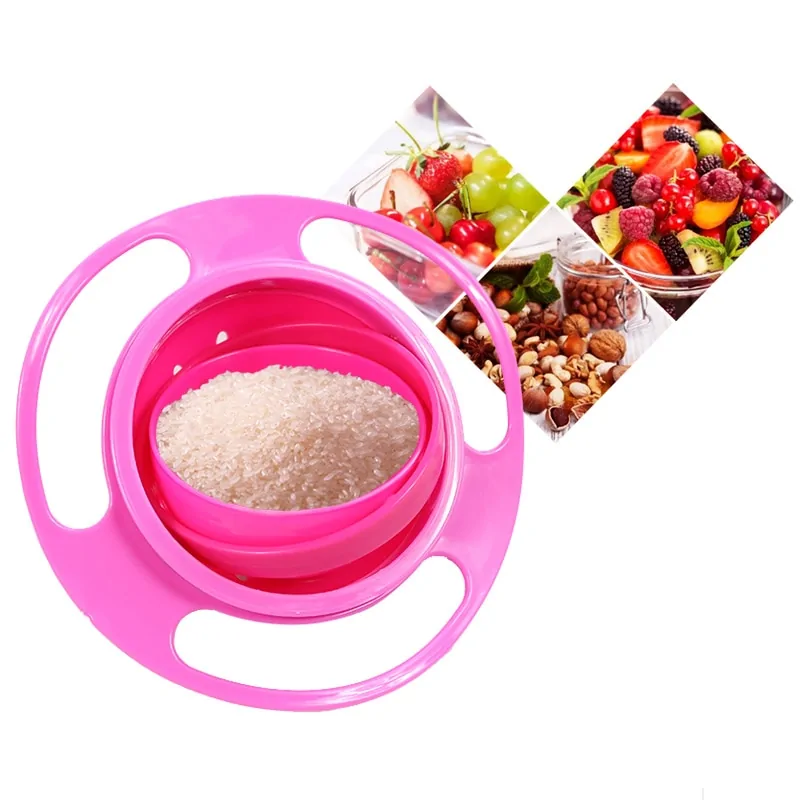 Kipp- en uitlaufsichtere Gyroschale - SpinSnack