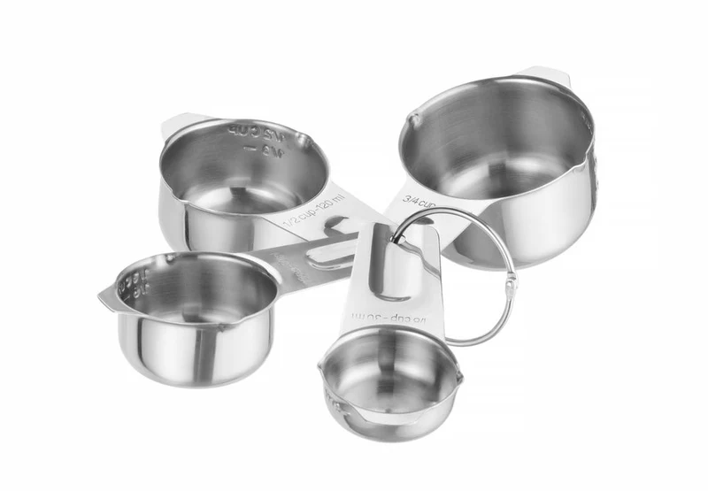 HENDI Messbecher - Set mit 4 Stk. – 135 × 80 × H 45 mm
