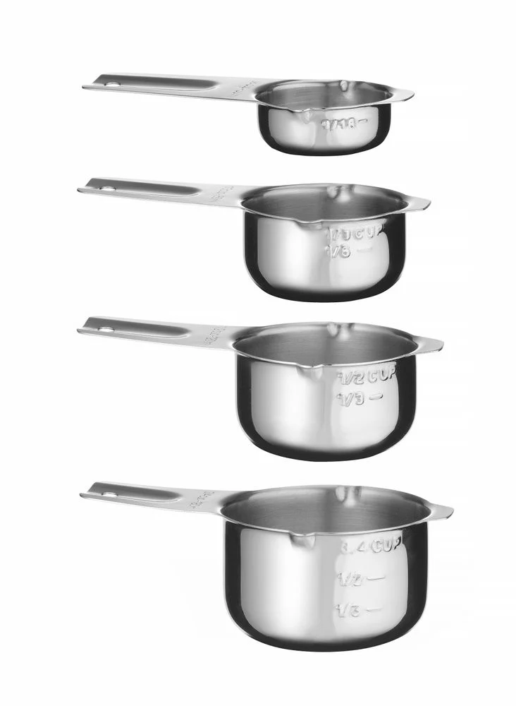 HENDI Messbecher - Set mit 4 Stk. – 135 × 80 × H 45 mm