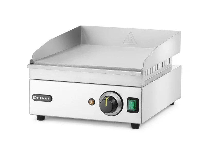 HENDI Grillplatte – Kitchen Line – 230 V / 2000 W – 326 × 445 × H 225 mm