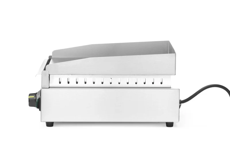 HENDI Grillplatte – Kitchen Line – 230 V / 2000 W – 326 × 445 × H 225 mm
