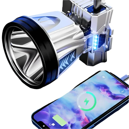 LuxeBeam LED Hoofdlamp | Verlicht je pad met een ultra heldere en duurzame lichtbron voor nachtelijke avonturen.