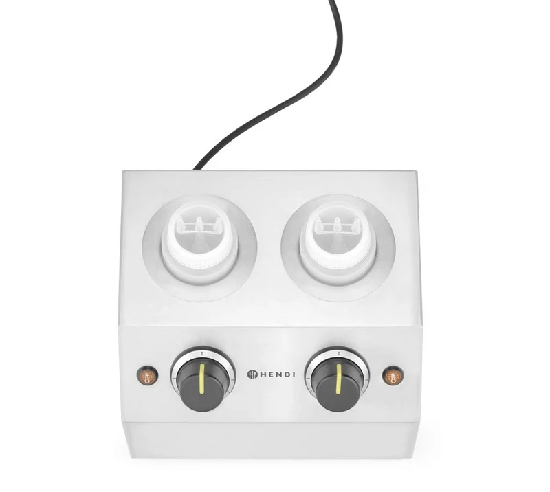HENDI Saucenwärmer – 220-240 V / 400 W – 270 × 223 × H 282 mm
