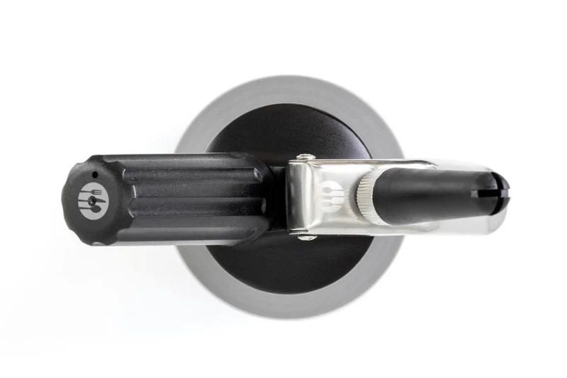 HENDI Sahnespender, schwarz – Kitchen Line – 0,95 l – Ø 95 × H 320 mm