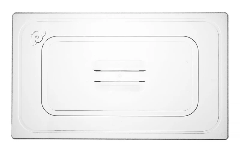 HENDI Gastronorm-Deckel – GN 1 / 1 – Transparent – 530 × 325 mm