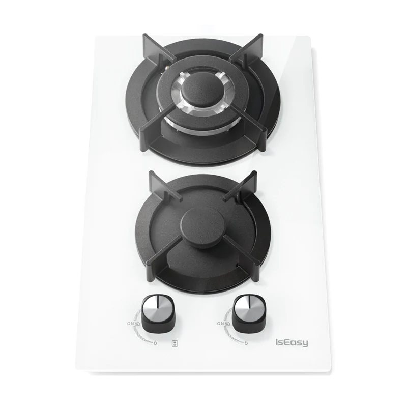 ISEASY MGBG-312A gas hob, 2 burners (white)