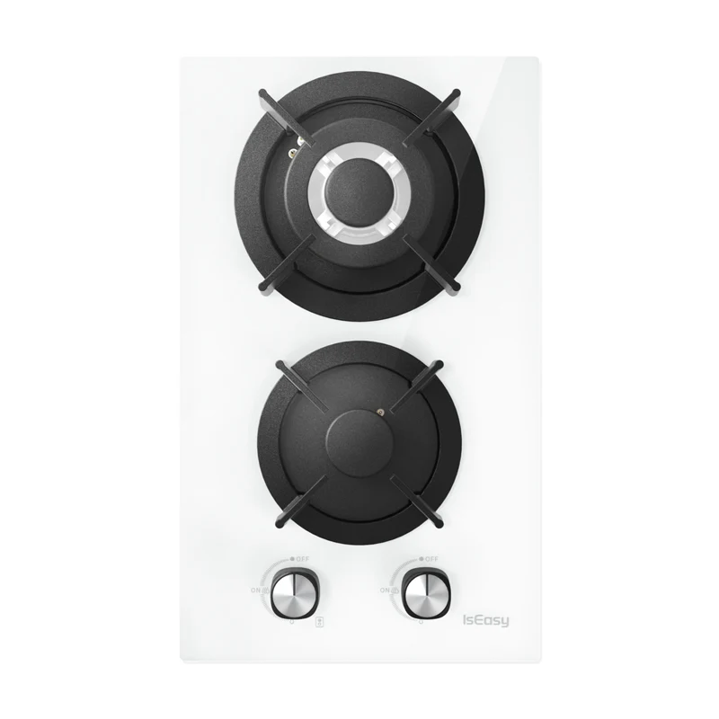 ISEASY MGBG-312A gas hob, 2 burners (white)