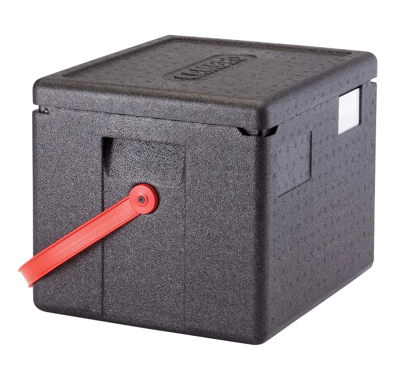 Cambro Cam GoBox® Toplader, Transportbox mit Tragegurt rot, passend für GN 1/2 200 mm tief - EPP280RDST110