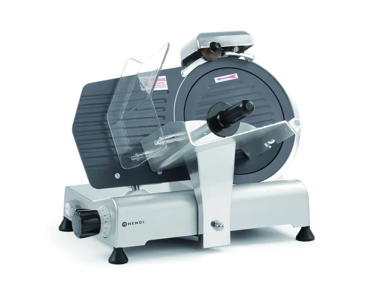 HENDI Aufschnittmaschine 250 – Kitchen Line – 230 V / 150 W – 494 × 402 × H 398 mm