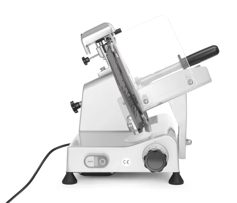 HENDI Aufschnittmaschine 250 – Kitchen Line – 230 V / 150 W – 494 × 402 × H 398 mm