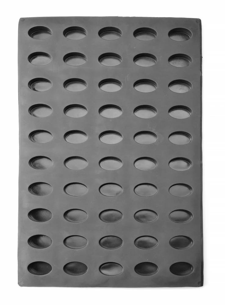 HENDI Silikonform OVAL – 570 × 375 × H 20 mm