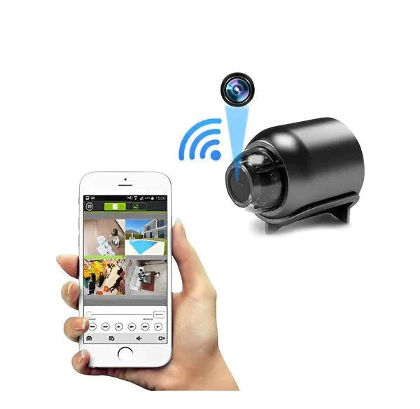 LuxeVision Mini Spionagecamera | Discreet en draagbaar, ideaal voor bewaking en verborgen opname