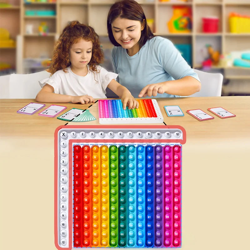 Mathéclat Premium Leerkaarten | Innovatieve Wiskunde Leerkaarten en Pop Fidget Charts voor Effectief Leren en Stressvrij Oefenen