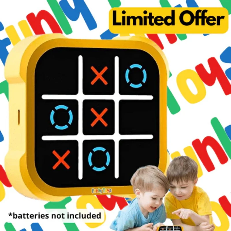 Luxora Elite Tic-Tac-Toe Puzzelset | Boeiend en stijlvol spel voor eindeloos plezier en strategisch denken