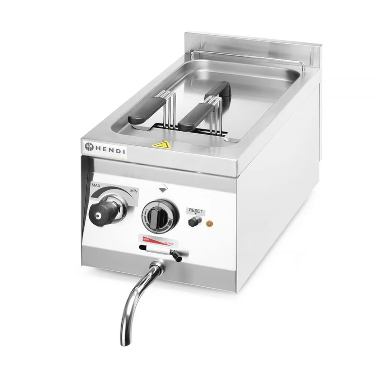 HENDI Nudel- und Knödelkocher – 10 l – 230 V / 3500 W – 330 × 600 × H 380 mm