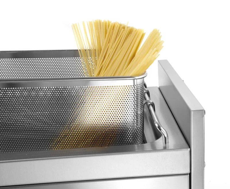 HENDI Nudel- und Knödelkocher – 10 l – 230 V / 3500 W – 330 × 600 × H 380 mm