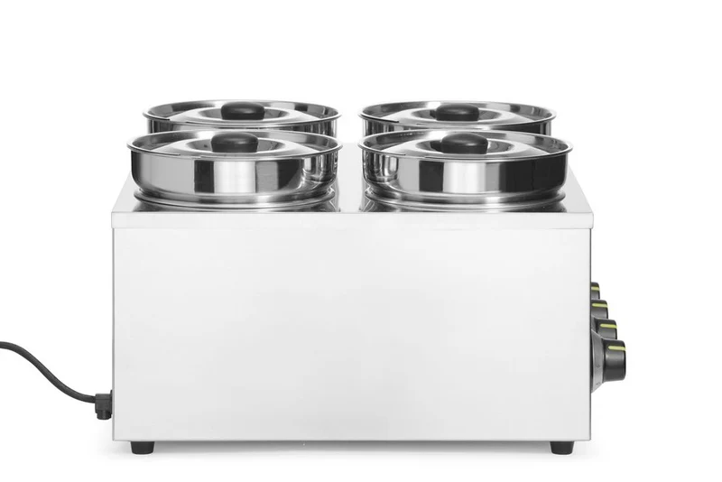 HENDI Thermosystem, vierfach – 16 l – 230 V / 800 W – 506 × 509 × H 298 mm