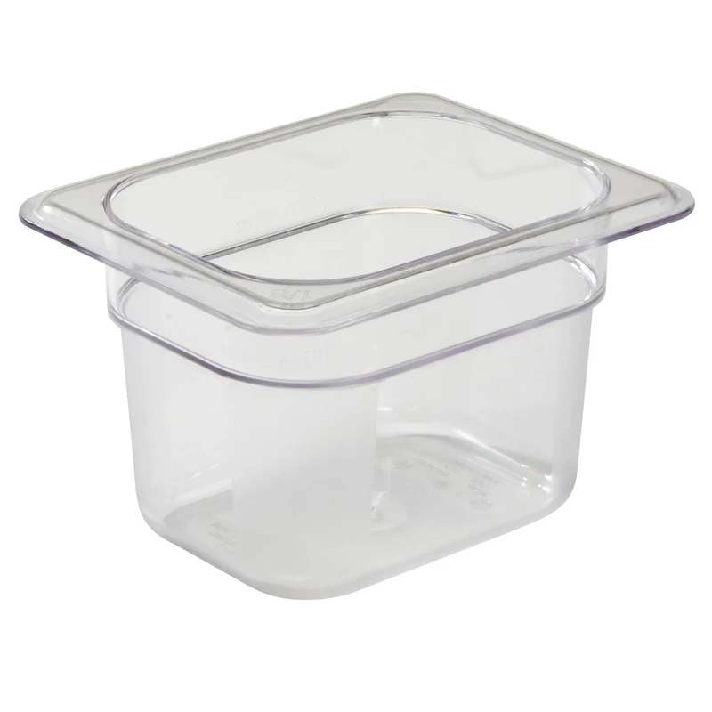 Cambro Camwear® Polycarbonat Gastronorm GN-Behälter GN1/8-100mm, Durchsichtig - 84CW135