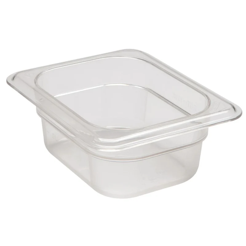 Cambro Camwear® Polycarbonat Gastronorm GN-Behälter GN1/8-65mm, Durchsichtig - 82CW135