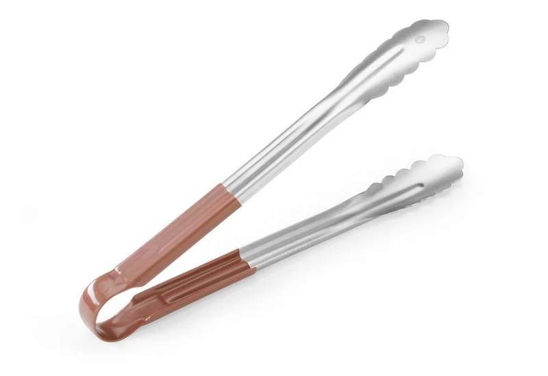 HENDI Servierzange HACCP 300 mm – Braun – 300 mm