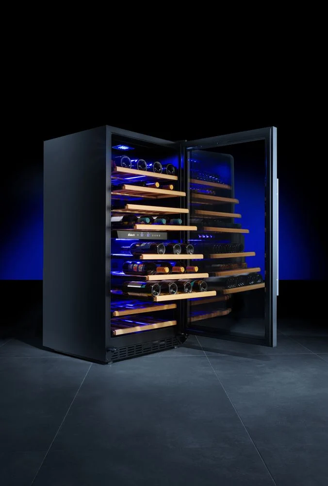 Arktic Weinkühlschrank – 2 Zonen – 72 Flaschen – 232 l – 230 V / 110 W – 595 × 675 × 1215 mm