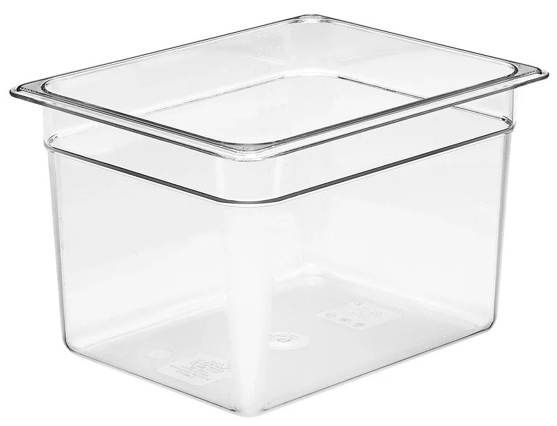 Cambro Camwear® Polycarbonat Gastronorm GN-Behälter GN1/2-200mm, Durchsichtig - 28CW135