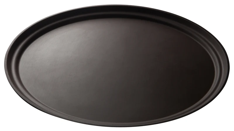 Cambro Camtread® Fiberglass Tablett mit rutschfester Gummioberfläche, oval – niedriges Profil 56 x 75 cm - 2700CT138