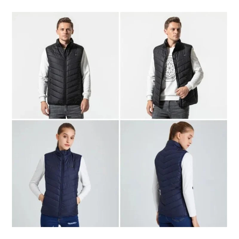 LuxGuard Elite Unisex Vest | Verwarmd, waterdicht en gratis zelfverwarmende sokken