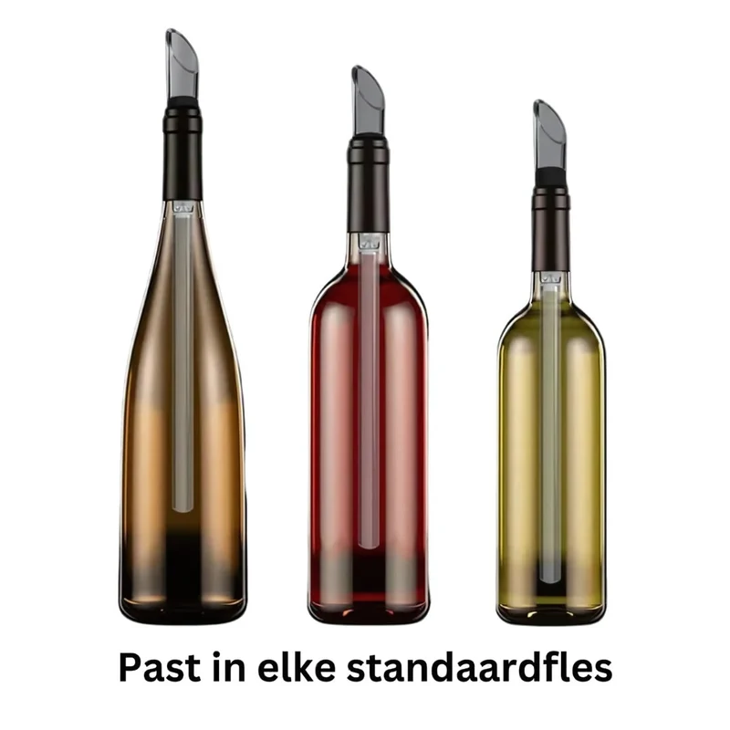 VinoElegance Luxe Wijnkoelstick | Perfecte temperatuur en elegant schenken