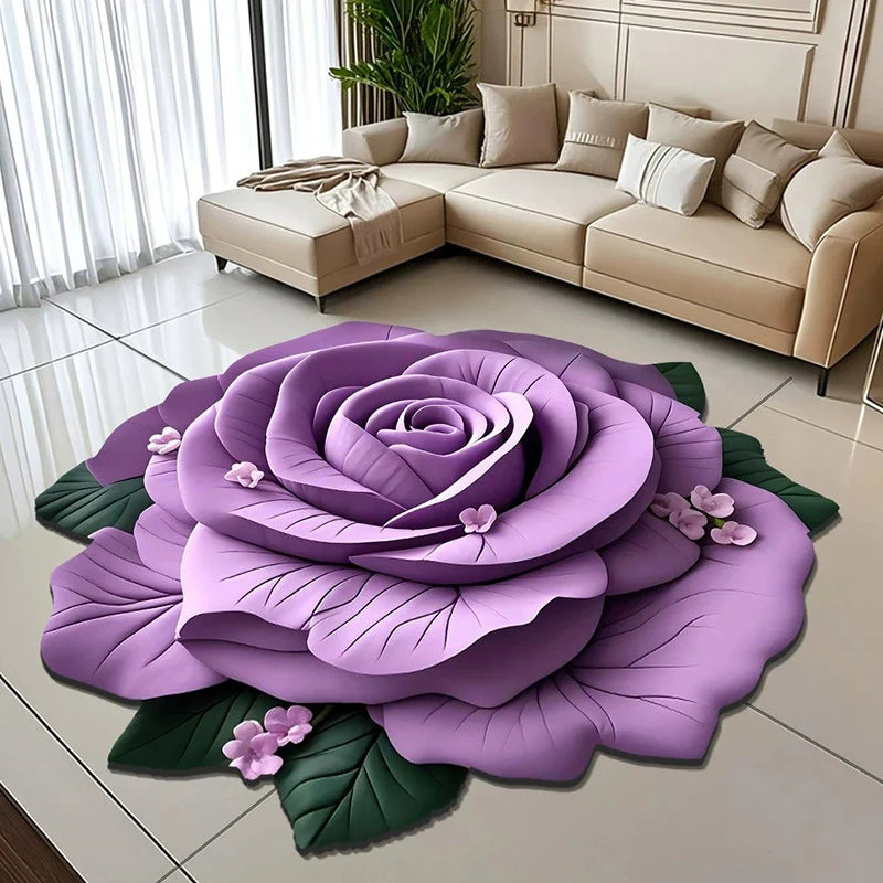 FloraLux Elegante Vloermat | Pluche comfort met diatomiet voor snel drogende elegantie