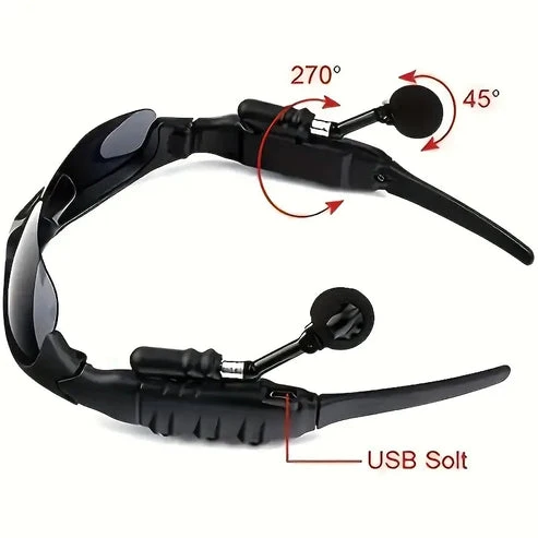 LuxVision Draadloze Bluetooth Bril | Slimme brillen voor ultiem comfort en connectiviteit