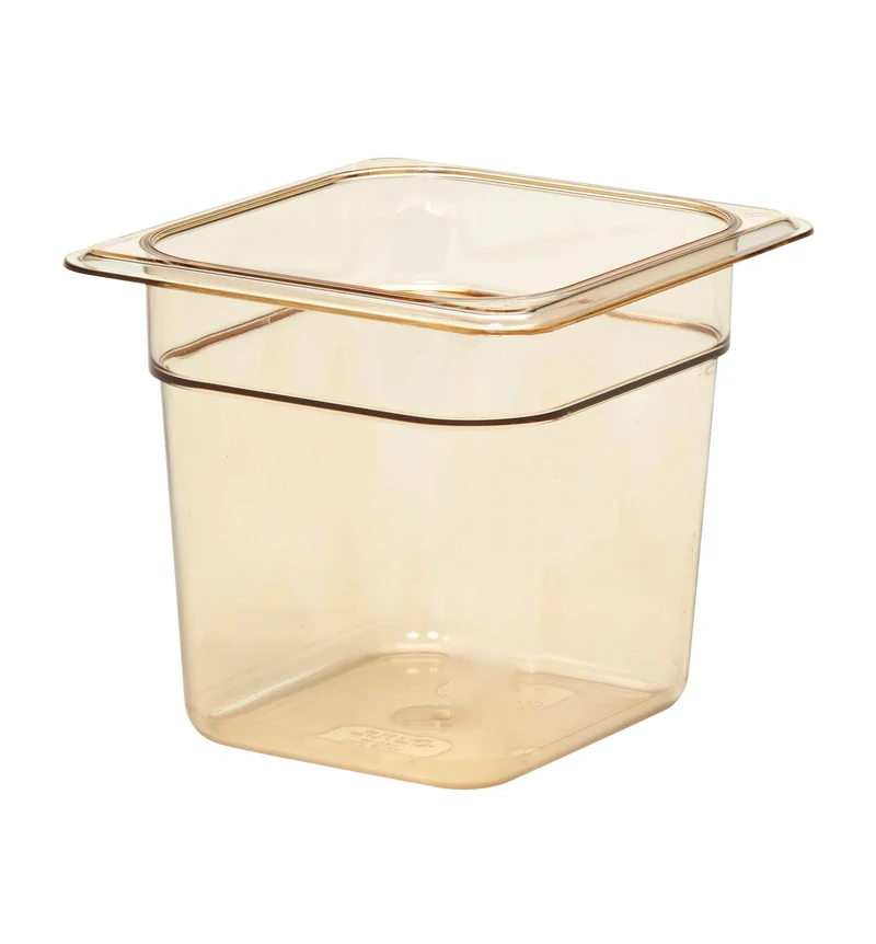 Cambro H-PAN™ Hitzebeständige Gastronorm GN-Behälter GN1/6-150, Bernstein - 66HP150