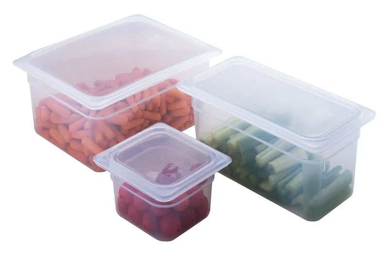 Cambro Lichtdurchlässige Polypropylen Gastronorm GN-Behälter GN1/6-100 - 64PP190