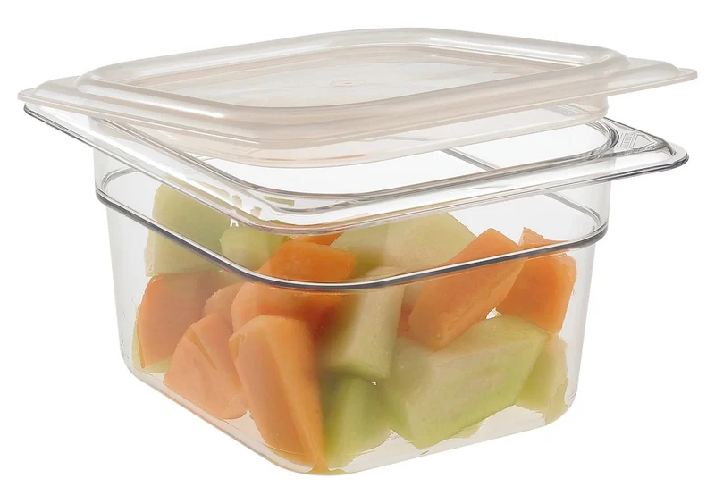 Cambro Camwear® Polycarbonat Gastronorm GN-Behälter GN1/6-100mm, Durchsichtig - 64CW135