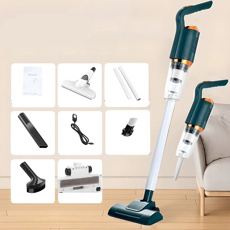 LuxiClean Elite Draadloze Stofzuiger | Krachtige en veelzijdige reiniging voor huis en auto
