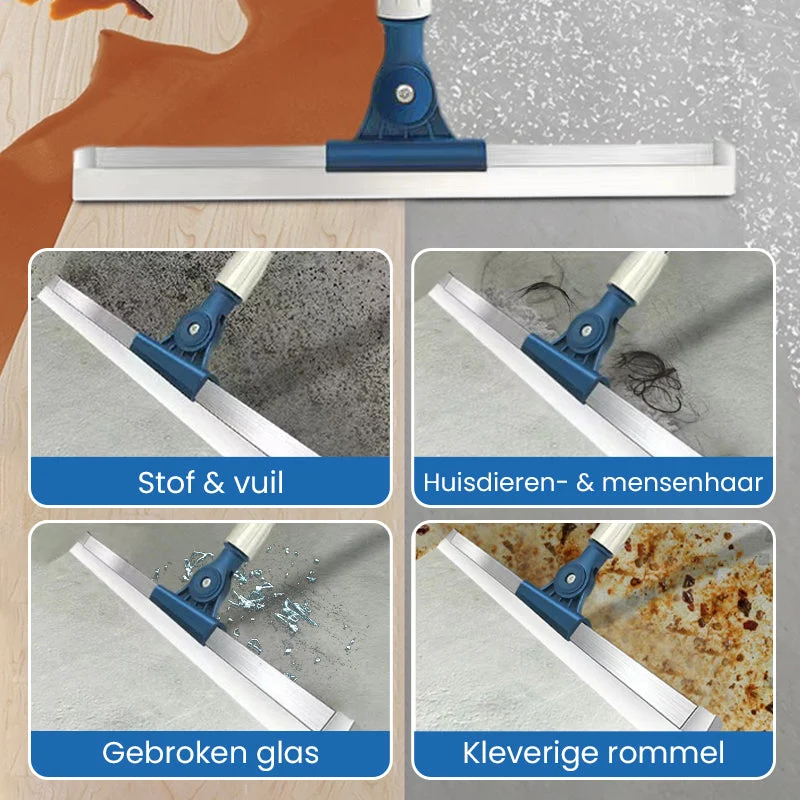LuxoClean Siliconen Wisser | Perfect voor alle oppervlakken en eenvoudig in gebruik