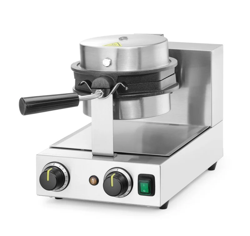 HENDI Bubble Waffle Rotationswaffeleisen – 230 V / 1500 W – 255 × 560 × H 318 mm