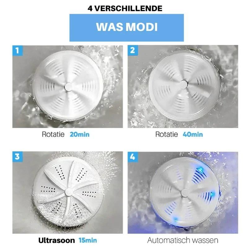 AquaLux Elite Vaatwasser & Wasmachine | Compact en stijlvol voor moeiteloze reiniging