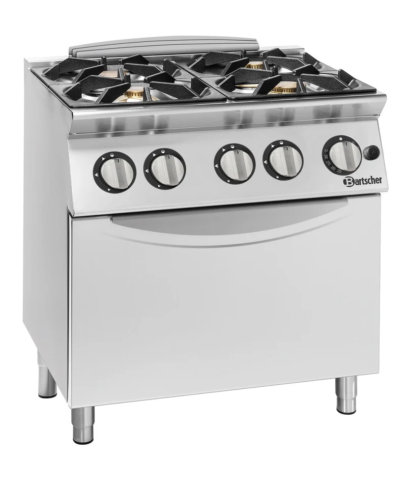 Bartscher Gasherd 900 4 Flammen GBO